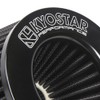 Universal 3/3.5/4" (75/89/100mm) High-Flow Air Filter, Reusable Cone Cold Air