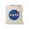 Nasa Tote Bag, NASA Meatball Tote Bag, NASA Logo Cotton