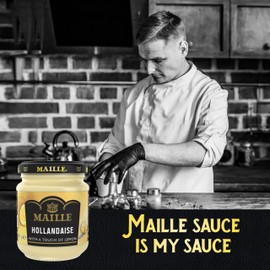 Maille Hollandaise Sauce since 1747 ideal condiment for fish, eggs, or asparagus 200 g