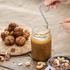 Bigwaves Bigwaves Peanut Butter Stirrer Tool, Fits 12-30 oz Jars, Stainless Steel Natural, Mixer for Various Organic Peanut Butter, Almond, Cashew, Sunflower or Jam (medium-sized)