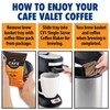 Café Valet Regular Dark Roast Single Serve Coffee Packets –