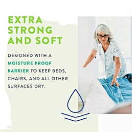 PREVAIL Super Absorbent Underpads  30"x30" Large- 1 pk  Ten count