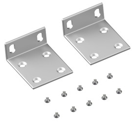 Rack Mount Kit Compatible with Ubiquiti Switch,Rack Ears Mount for Edge Switch Dream Machine UDM-Pro (Silver)