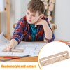 Guided Reading Strips,Wooden Reading Tracking Rulers - Measuring Ruler, Text