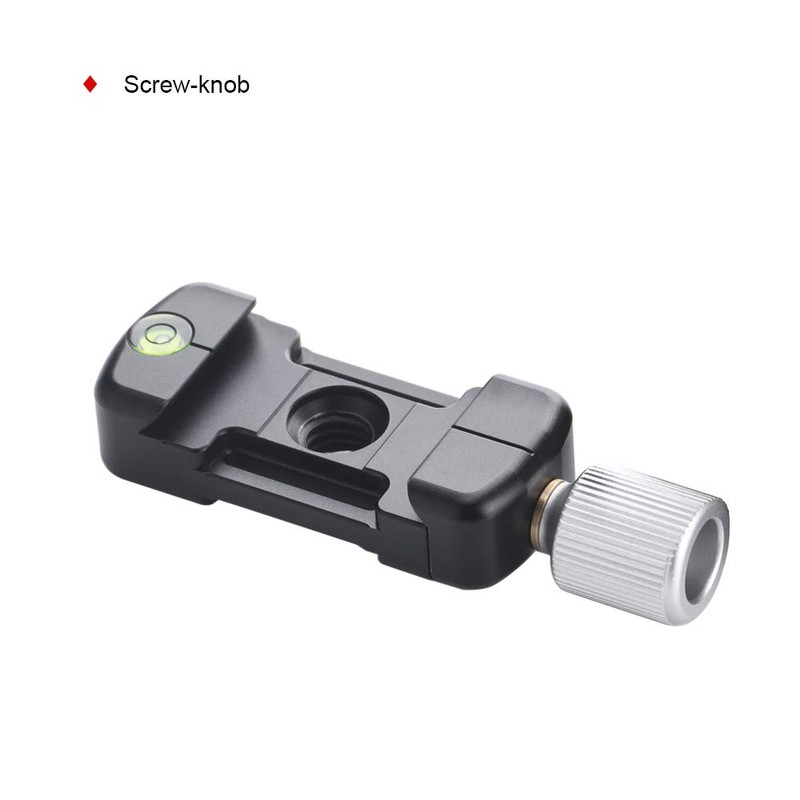 SUNWAYFOTO DDC-26LT QR-Plate+Clamp Combo Compatible with Arca/RRS QR Plate (26mm)