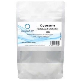 BrewChem - Calcium Sulphate (Gypsum) 100g