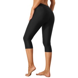 Ninovino - Leggings de entrenamiento para mujer, de secado rápido, elásticos, para deportes acuáticos, para nadar