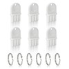 HGHN 6-Pack Universal Access to Toilet Paper Dispensers - Convenient