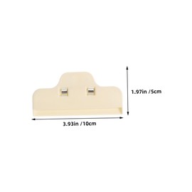 DIYEAH Pack of 4 Diamond Painting Clip Durable Clips Chip Bag Clips Craft Clips Large Bag Clips Diamond Drawing Clip Clips for Food Storage Bags Chip Clip Plastic