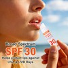 SPF 30 Sunscreen Lip Balm 40 Pack, Clear No White