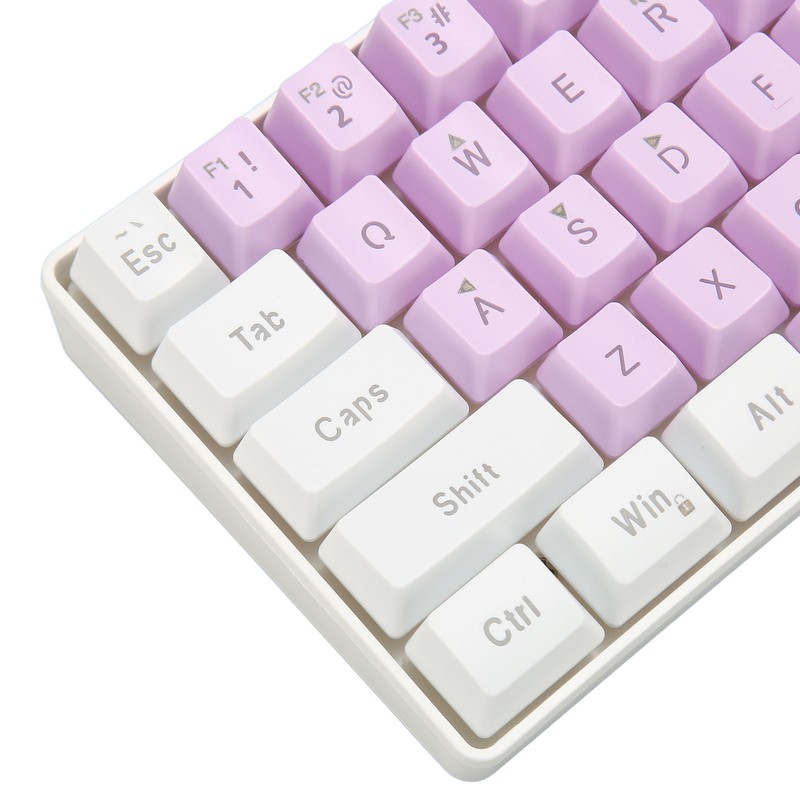 Gaming Keyboard USB 61 Keys RGB Backlit Ergonomic Contrast Color