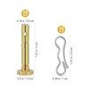 Angoily 20 Pieces/Set Shear Pins and Cotter Pins Compatible with