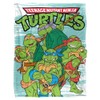 TMNT Blanket, 60"x80" TMNT Turtle Group Silky Touch Super Soft