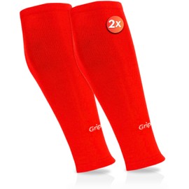 GripNin9 High Quality Football Men's Football Socks Onesize Football Socks Children Socks without Socks Cut Football Socks 1 Pair, red