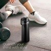 SipX™ Triple-Insulated Stainless Steel Water Bottle - 18oz. With Straw