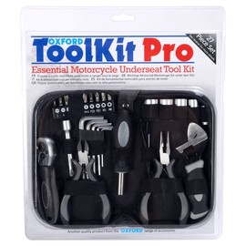 Oxford Motorcycle Pro Tool Kit - Black
