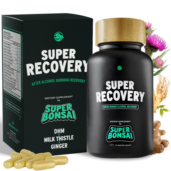 SuperBonsai Super Recovery Capsules for Post Celebration and Morning Relief