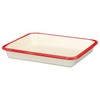 富士ホーロー(Fuji Horo) 調理 下ごしらえ ホーロー 製 バット Mサイズ 21取 D25xW20.5cm