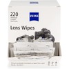 Zeiss Lens Wipes, White, 220 Count…