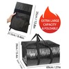 2 Pcs Extra Large Moving Bags YQBOOM Foldable Heavy Duty