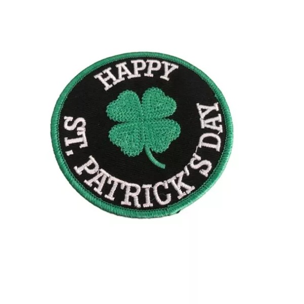 Unbranded St. Patrick Day "Lucky" Embroidered Patch-Iron/ Sew On-'New Listing"