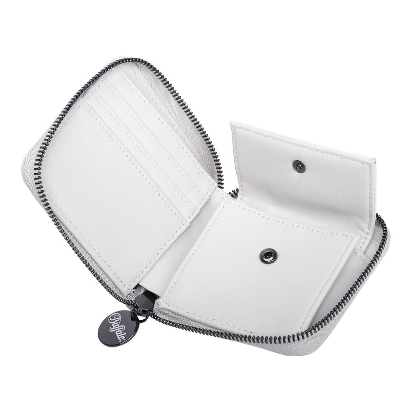 Buffalo Women's Boxy Wallet Muse White Travel Accessory Wallet, One