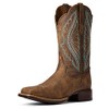 ARIAT BMVY9 Womens PrimeTime Western Boot Tack Room Brown 9