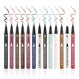 XIXI Multicolor Eyeliner Liquid (109 Blue Flash) Waterproof 1.2ml