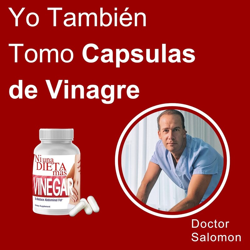 NI UNA DIETA MÁS - Cápsulas de Vinagre de Sidra