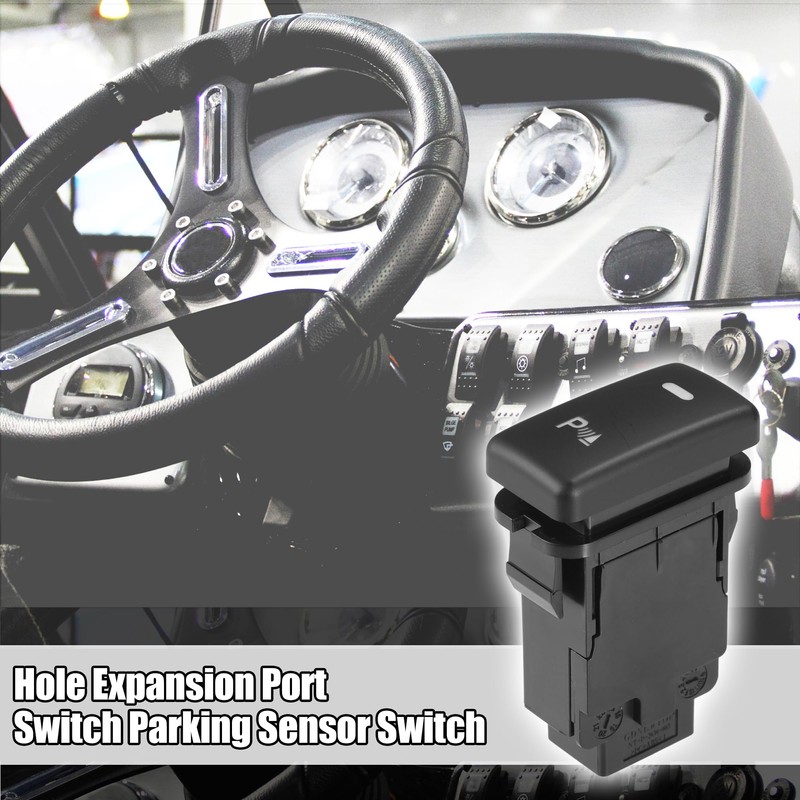 QUARKZMAN Mount Hole Expansion Port Switch Parking Sensor Switch for