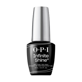 OPI Infinite Shine Gel-like Top Coat – vorgehärtete Gel-Technologie ohne UV-Lampe – bis zu 11 Tage Halt – langanhaltender, veganer Nagellack – extra breiter ProWide Pinsel für makellosen Auftrag