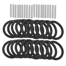 FUNOMOCYA Replacement O-Ring and Impact Socket Pins Set 1.18 Inch Rubber and Steel Construction for Impact Wrenches and Scaffolders Durable Socket Tool Accessories