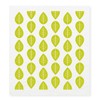 Nuts Cleaning Cloths Set of 2 Leaf Decoration | 100%