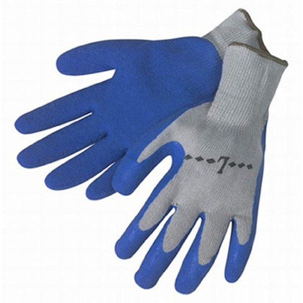 Liberty Glove & Safety 4729Q/G/L A-Grip Latex Dipped Textured Palm Coated Plain Knit Glove, Large, Gray (Pack of 12)