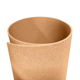 Manton Cork Premium Cork Roll - 4' x 5' x 1/4", 100% Natural Facing Grade Material for Bulletin Boards, Decorative Photo and Message Push Pin Displays - Perfect for Home, School, and Office