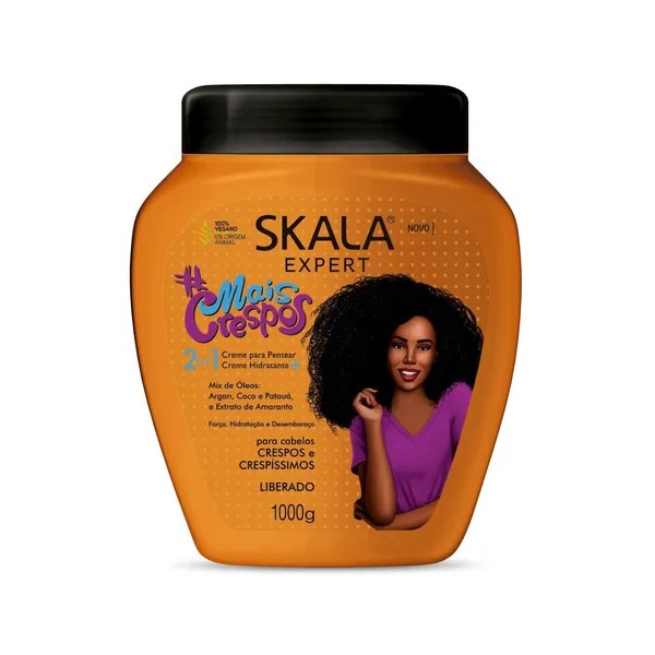 Crema Para Peinar Cabello Rizado Y Ondulado 2 En 1