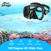Seago Dry Scuba Snorkel Diving Mask Set, 180⁰ Wide View,