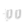 Free Bird Hoop Earrings, Popular 925 Silver, Hypoallergenic, Women's, Silver