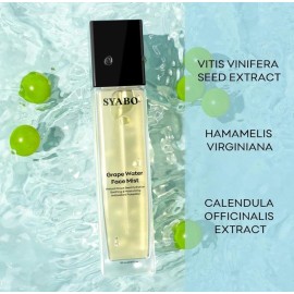 Syabo Grape Water Face Mist Moisturizing Spray With Natural Grape Seed Extract