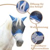 Gallopoff Fly Mask Horse, Horse Mask with Ears Protector Protection,