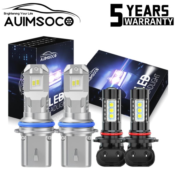 AUIMSOCO For Ford F-350 Super Duty 2001-2004 9007 LED Headlights