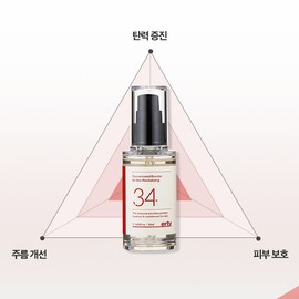 Erti 34 Revitalizing Adenosine Cicase Serum Idebenone Peptide Dermatology Ampoule 50ml / 에르띠 34 리바이탈라이징 아데노신 시카세럼 이데베논 펩타이드 피부과 앰플 50ml