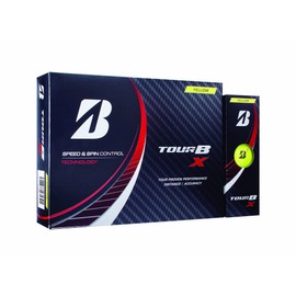 Bridgestone Tour B X Golf Balls, 2022 Model, 12 Balls