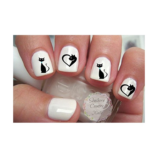 Cute Cat Nail Art Decals