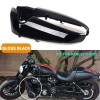 Unbranded Glossy Black ABS Radiator Side Cover Fairing Cowl Panel