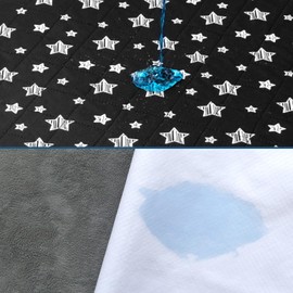 Waterproof Bed Pads Washable, Absorbent Chuck Pads Non Slip for Incontinence, Washable Pee Pads for Dogs, Waterproof Mattress Protector for Seniors, Bedwetting Kids, Hospitals, Pets, 34"x52" 2 Pack