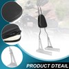 AUFER Detachable Chrome Passenger Backrest Sissy Bar With Backrest Pad