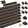 Mxclimate 4in 25ft PVC Line Set Cover Kit for Mini