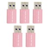 Lyaciomn 5PCS USB Data Blocker Charge-Only USB Blocker Adapter for