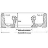 Shaft Seal WDR 15 x 26 x 7 AS/WAS
